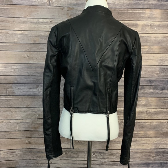 Linea Pelle The Looker Crop Leather Jacket - Picture 5 of 10